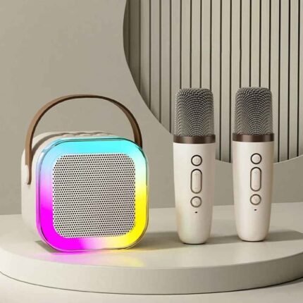 Karaoke Speaker System with Wireless Microphones